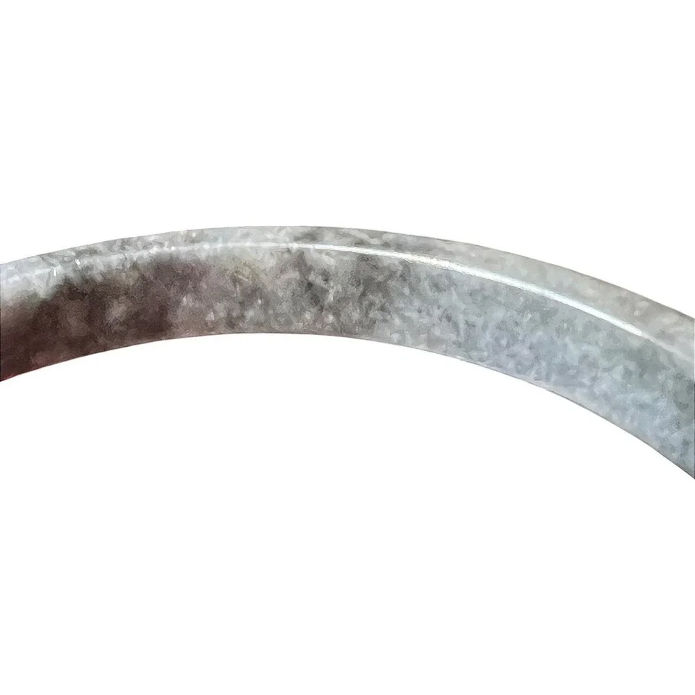 Wuji Grade A Jadeite Jade Bangle Bracelet Certified 38.31g 1.66 RI
